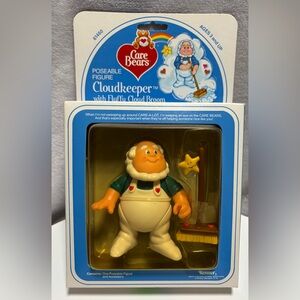 Care Bears The Cloudkeeper 1984 Kenner Vintage PVC Posable Figure - NIB
